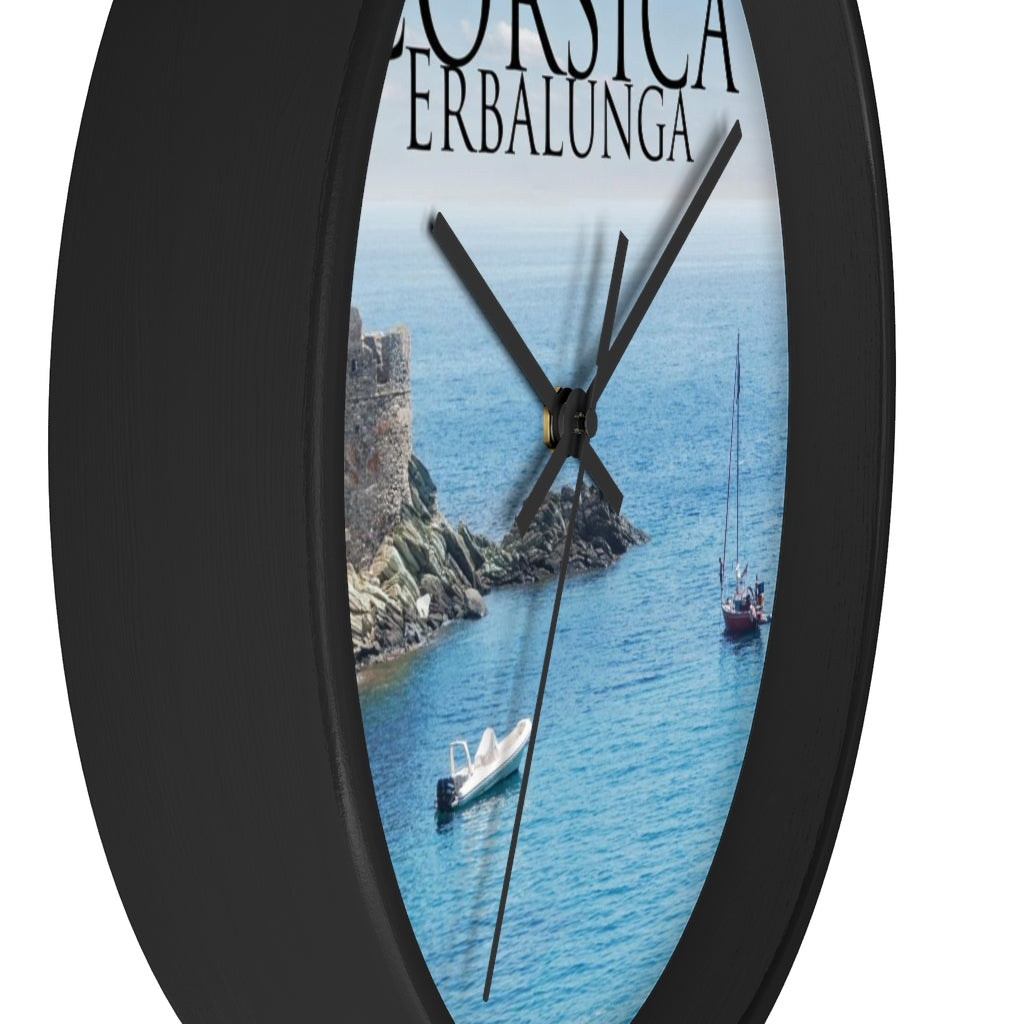 horloge Corsica Erbalunga - Ochju Ochju Printify Home Decor horloge Corsica Erbalunga