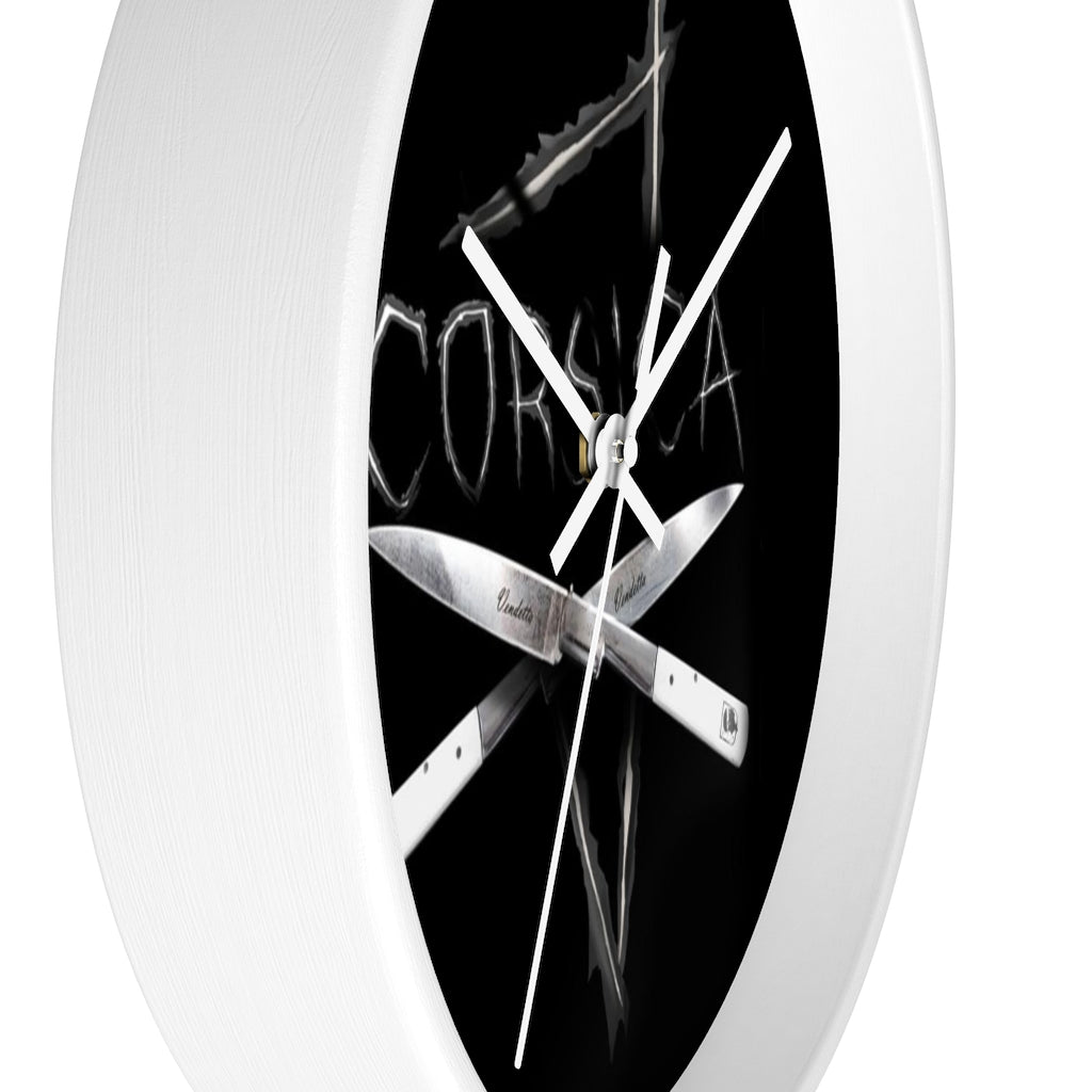 horloge Vendetta Corsa - Ochju Ochju Printify Home Decor horloge Vendetta Corsa