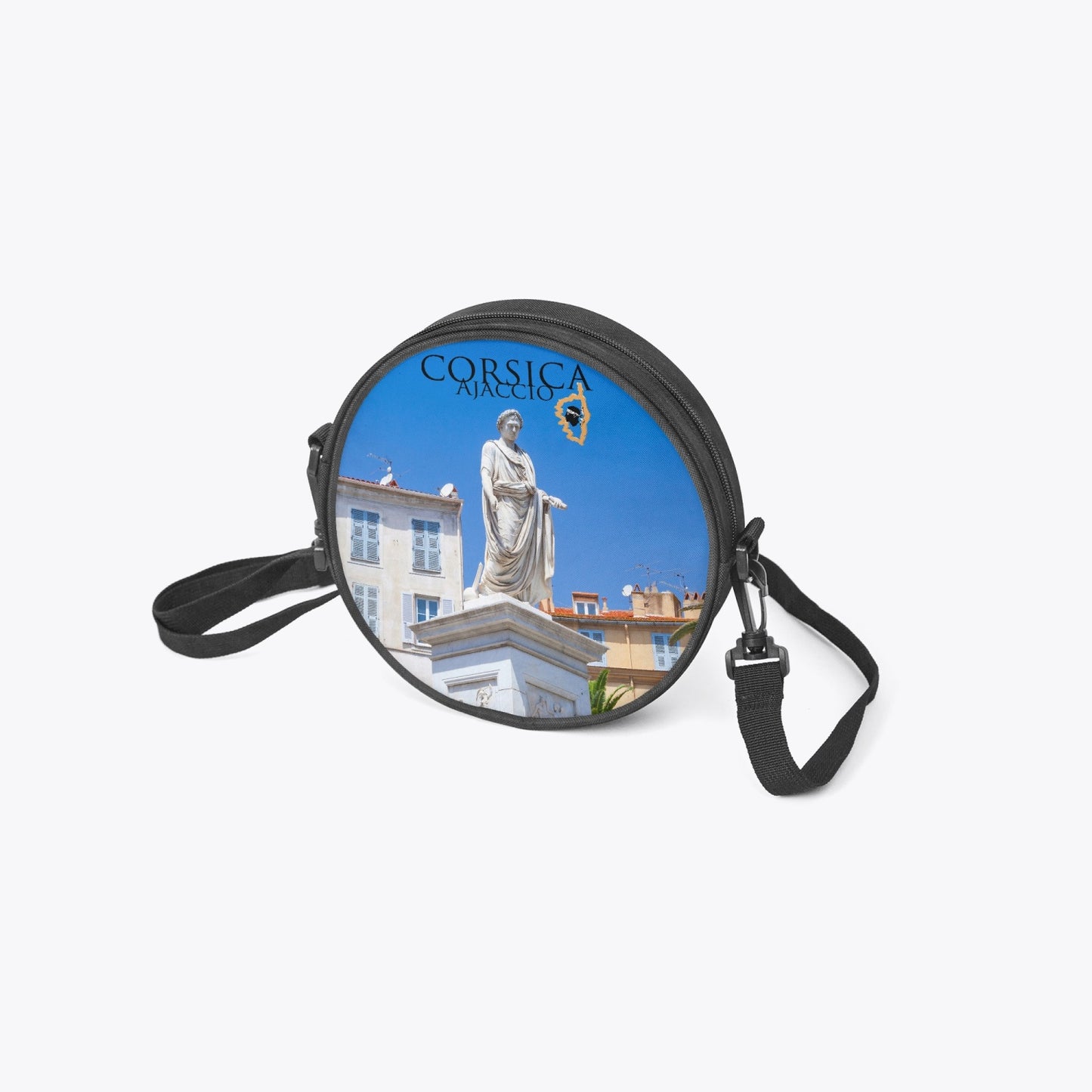 Sac cartable rond Corsica Ajaccio