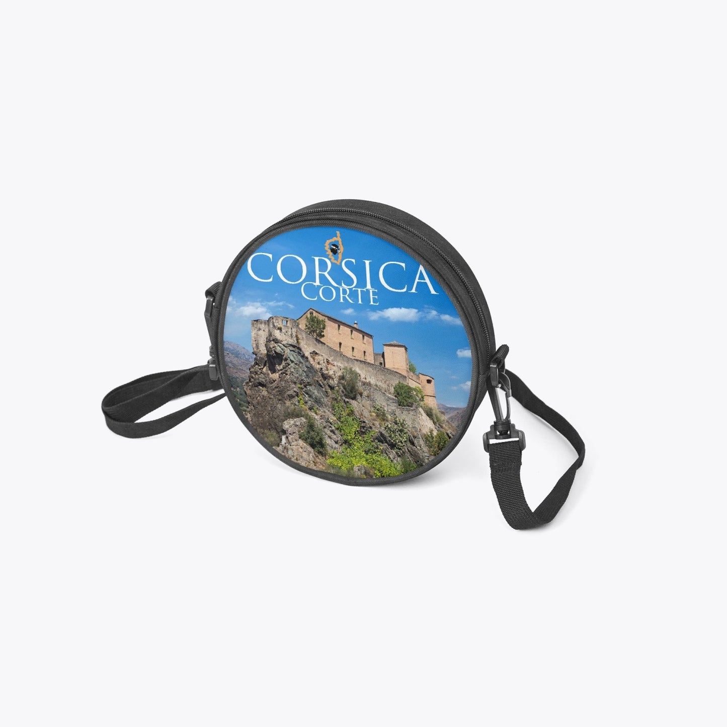 Sac cartable rond Corsica Corte