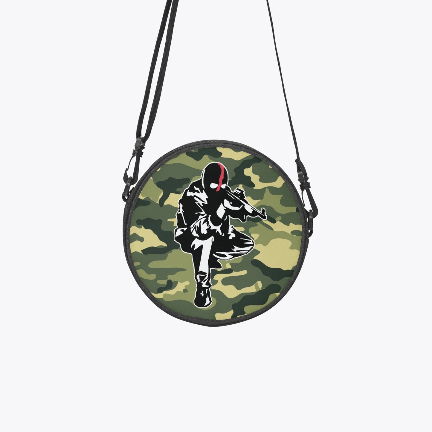 Sac cartable rond Ribellu Camouflage