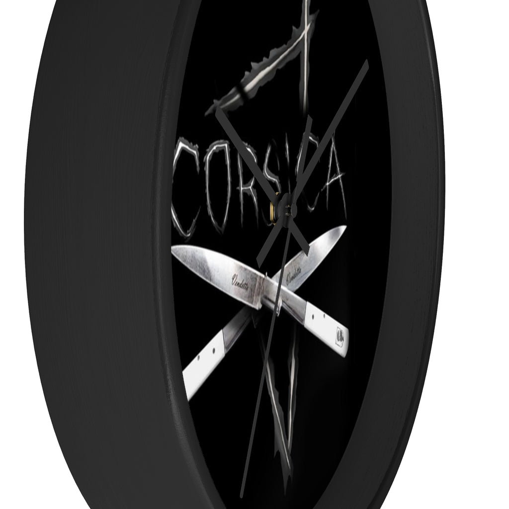 horloge Vendetta Corsa - Ochju Ochju Printify Home Decor horloge Vendetta Corsa