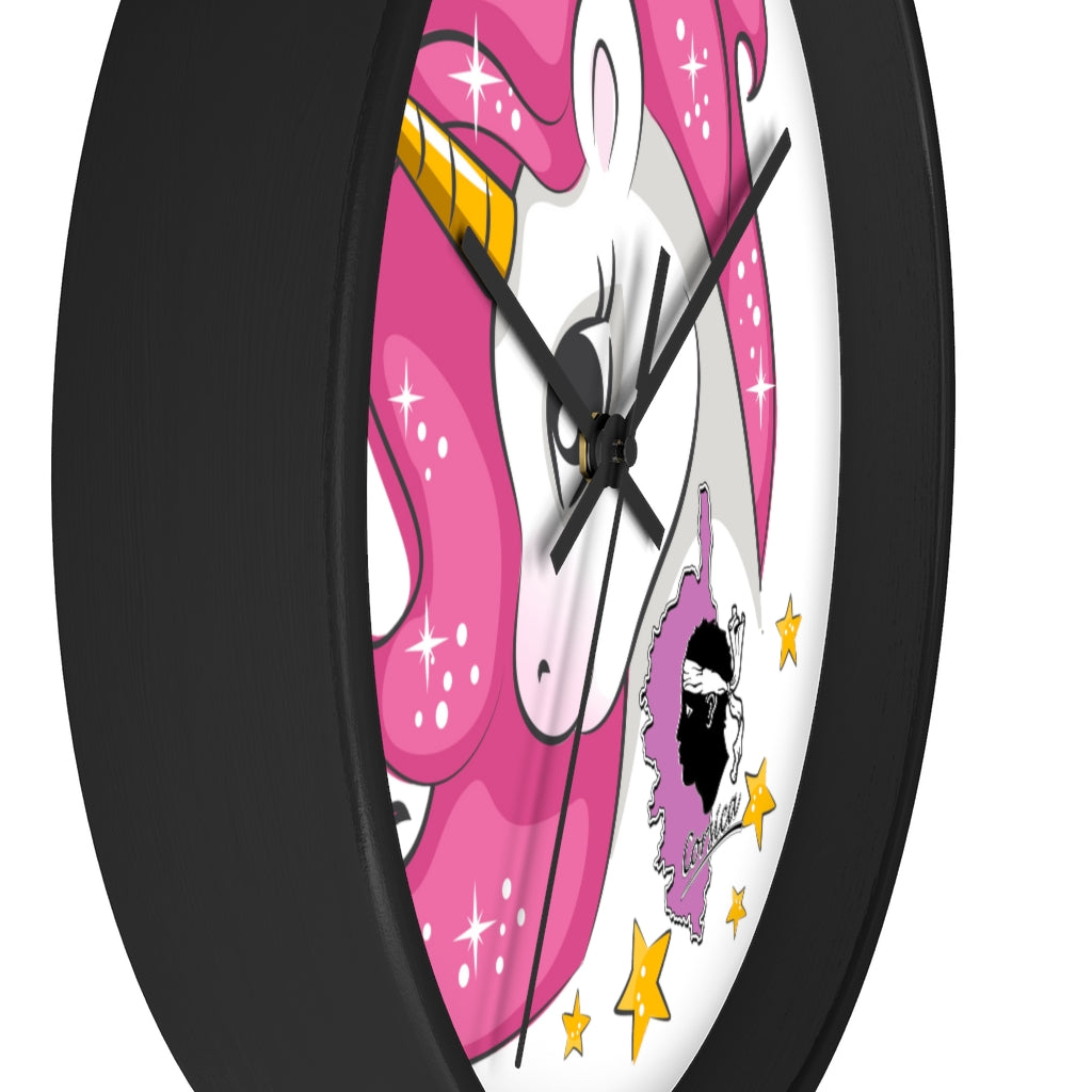 horloge murale Licorne Corse - Ochju Ochju Printify Home Decor horloge murale Licorne Corse