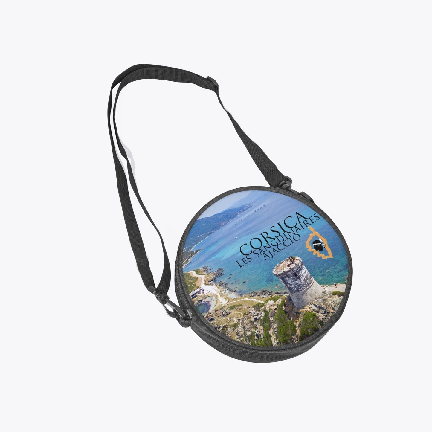 Sac cartable rond Corsica Les Saguinaires