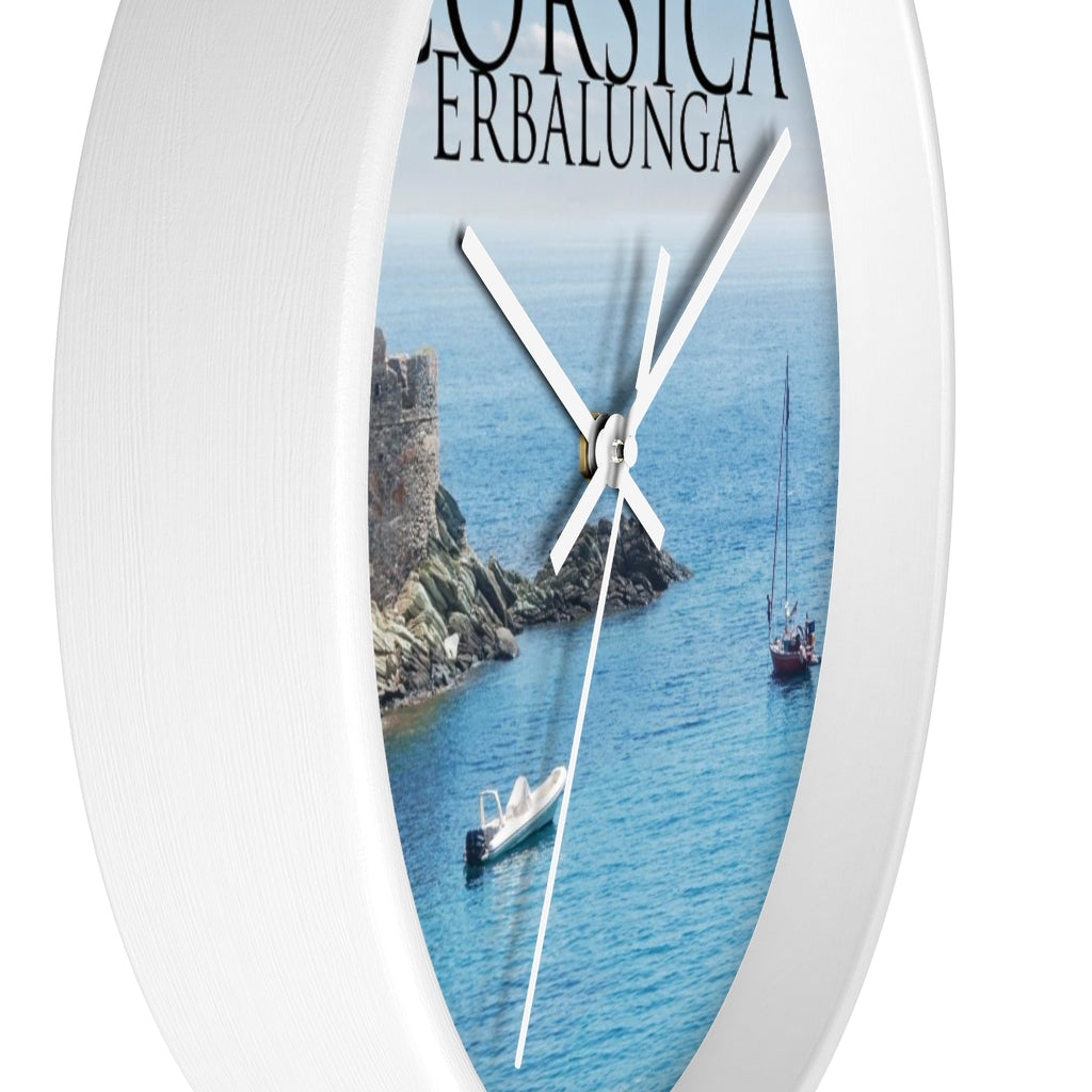 horloge Corsica Erbalunga - Ochju Ochju Printify Home Decor horloge Corsica Erbalunga