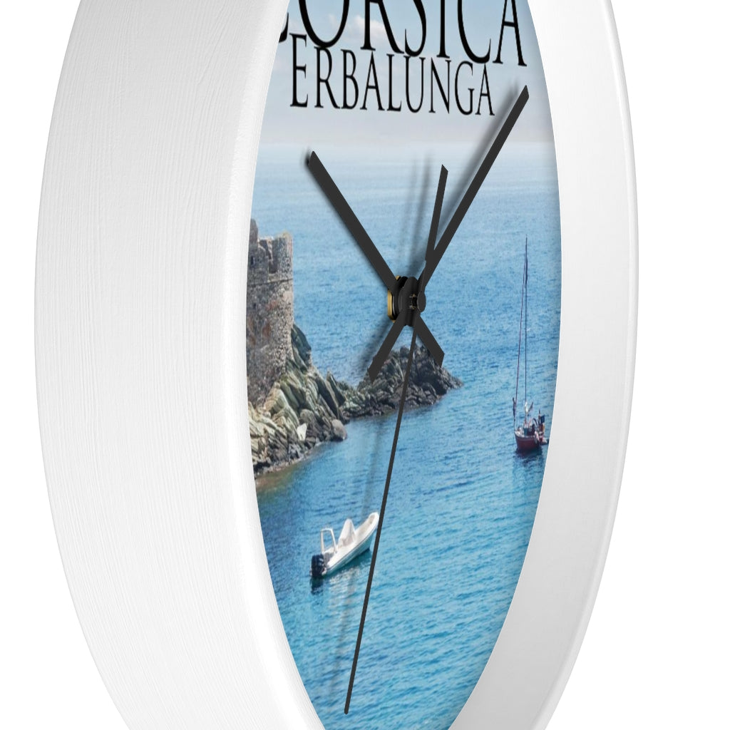 horloge Corsica Erbalunga - Ochju Ochju Printify Home Decor horloge Corsica Erbalunga