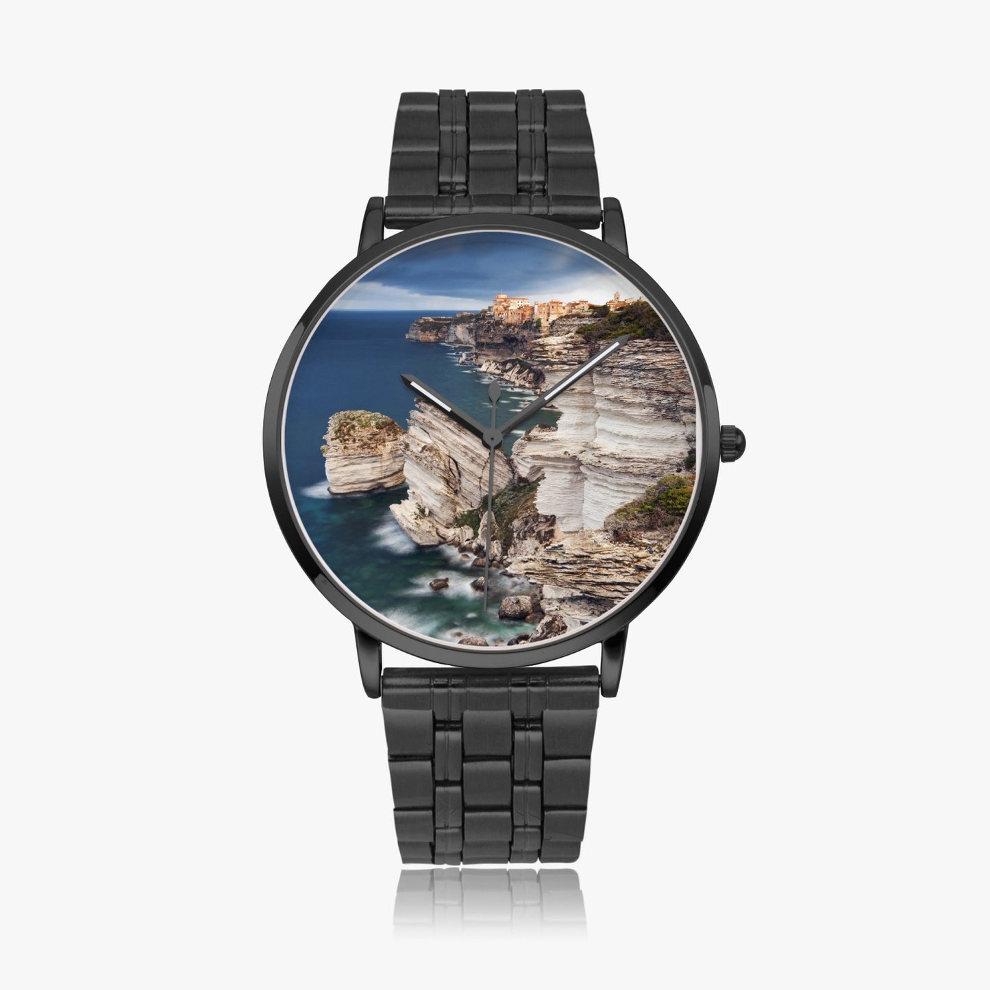 Montre à quartz avec bracelet en acier Bonifacio