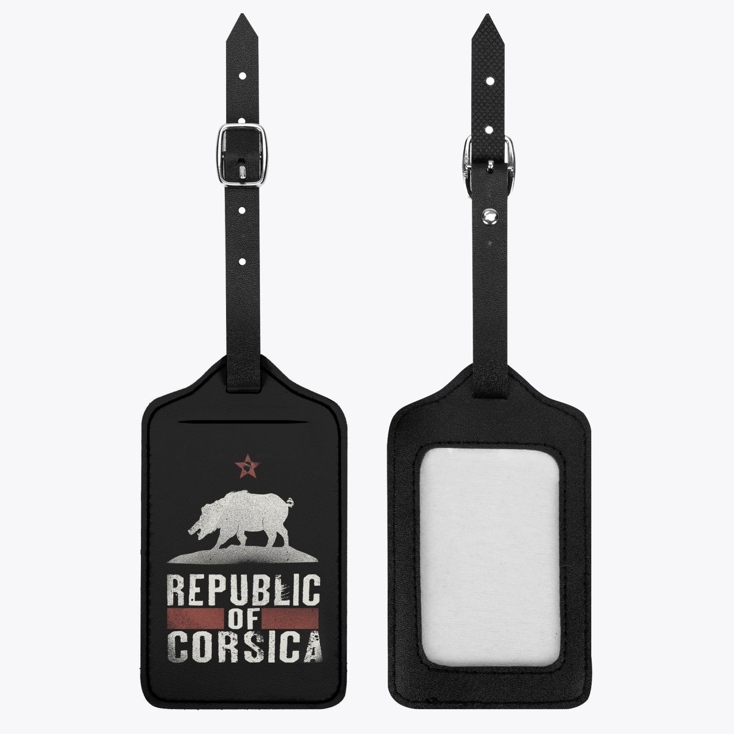 Étiquette de bagage Republic of Corsica