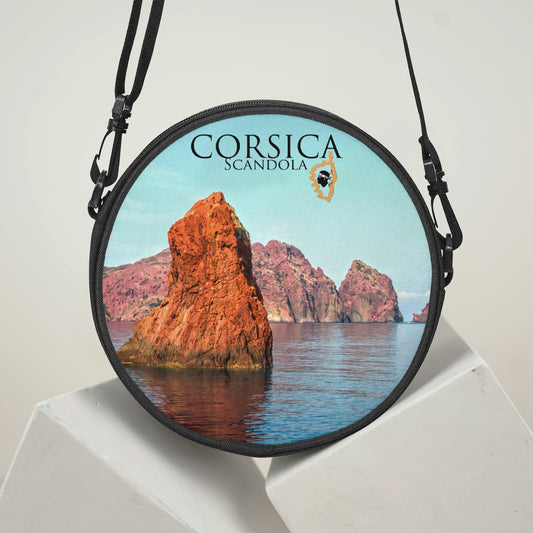 Sac cartable rond Corsica Scandola