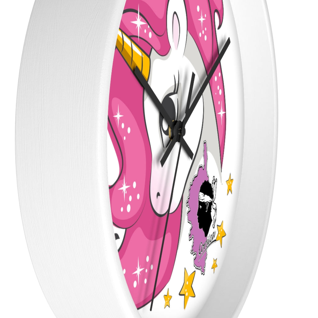 horloge murale Licorne Corse - Ochju Ochju Printify Home Decor horloge murale Licorne Corse