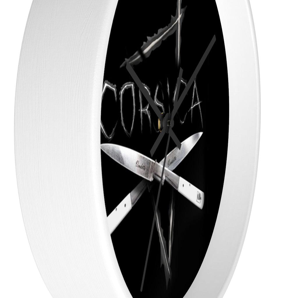 horloge Vendetta Corsa - Ochju Ochju Printify Home Decor horloge Vendetta Corsa