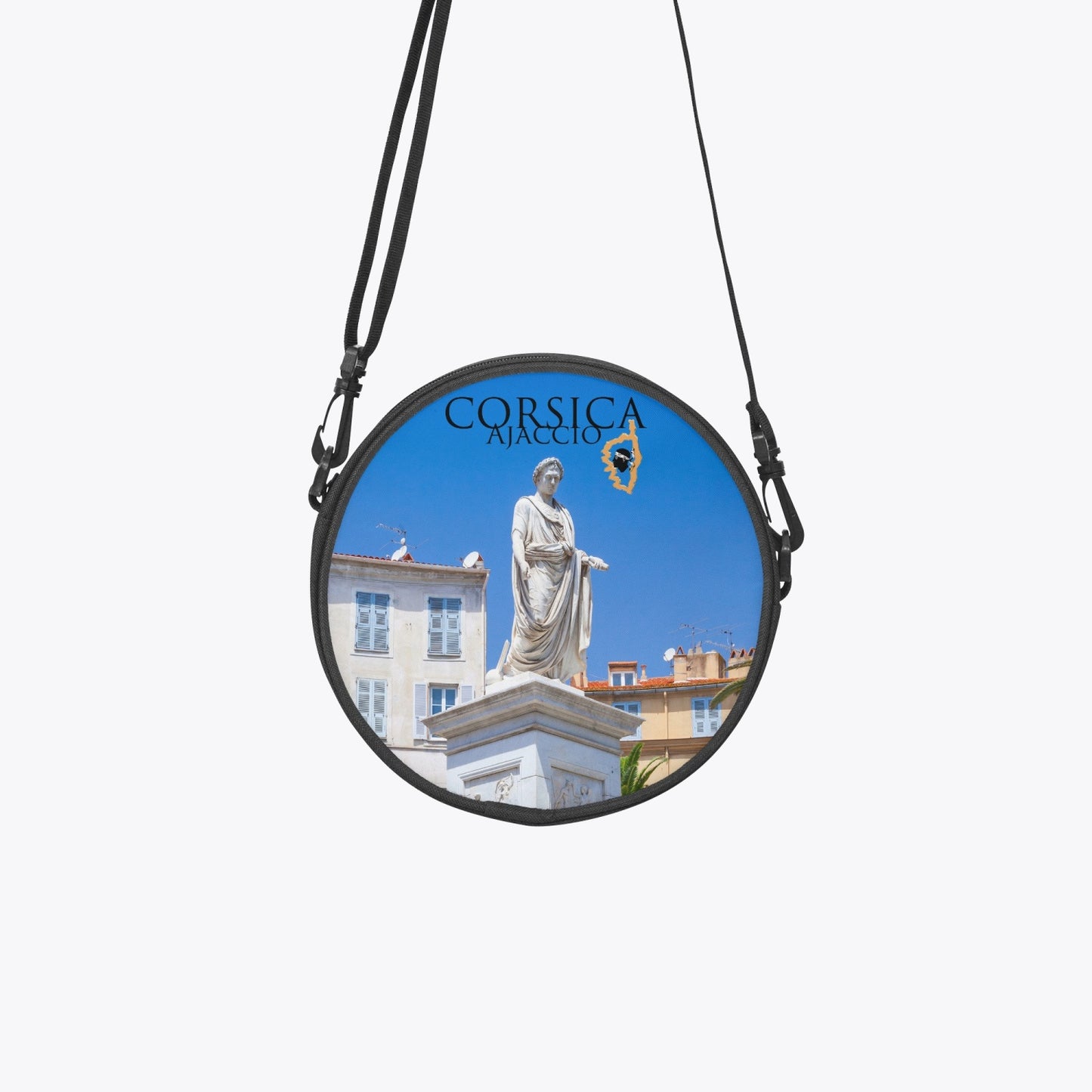 Sac cartable rond Corsica Ajaccio