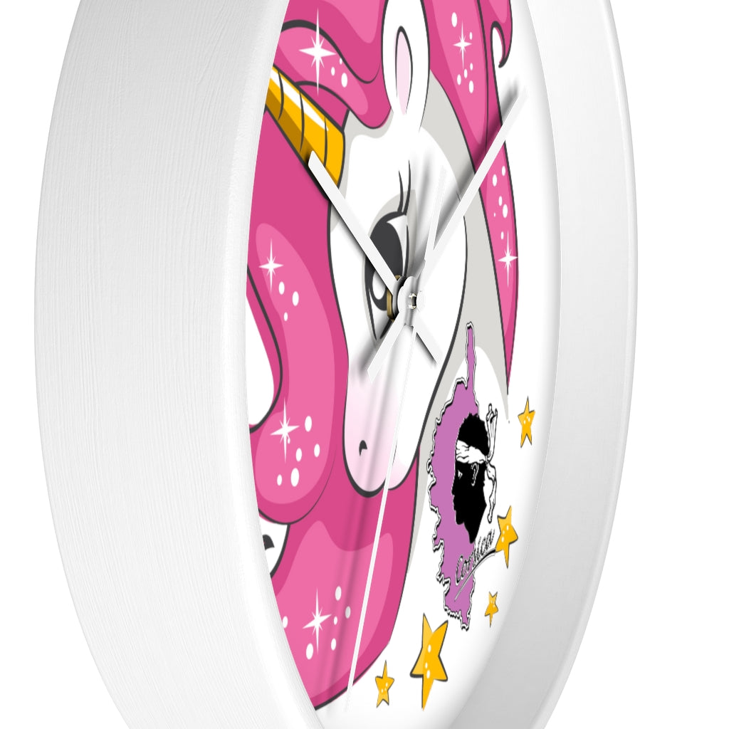 horloge murale Licorne Corse - Ochju Ochju Printify Home Decor horloge murale Licorne Corse