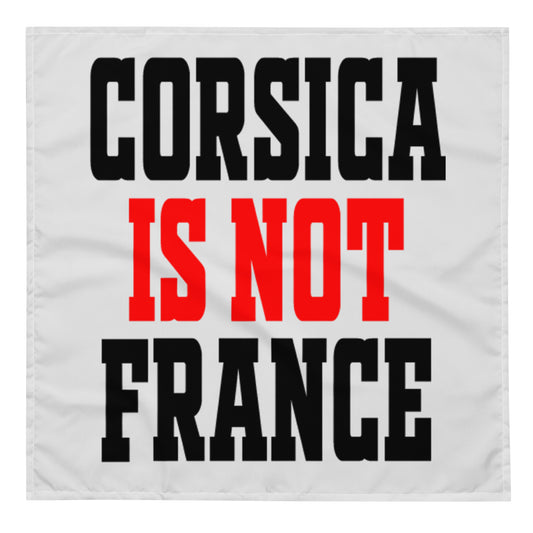 Bandana all over Corsica is not France