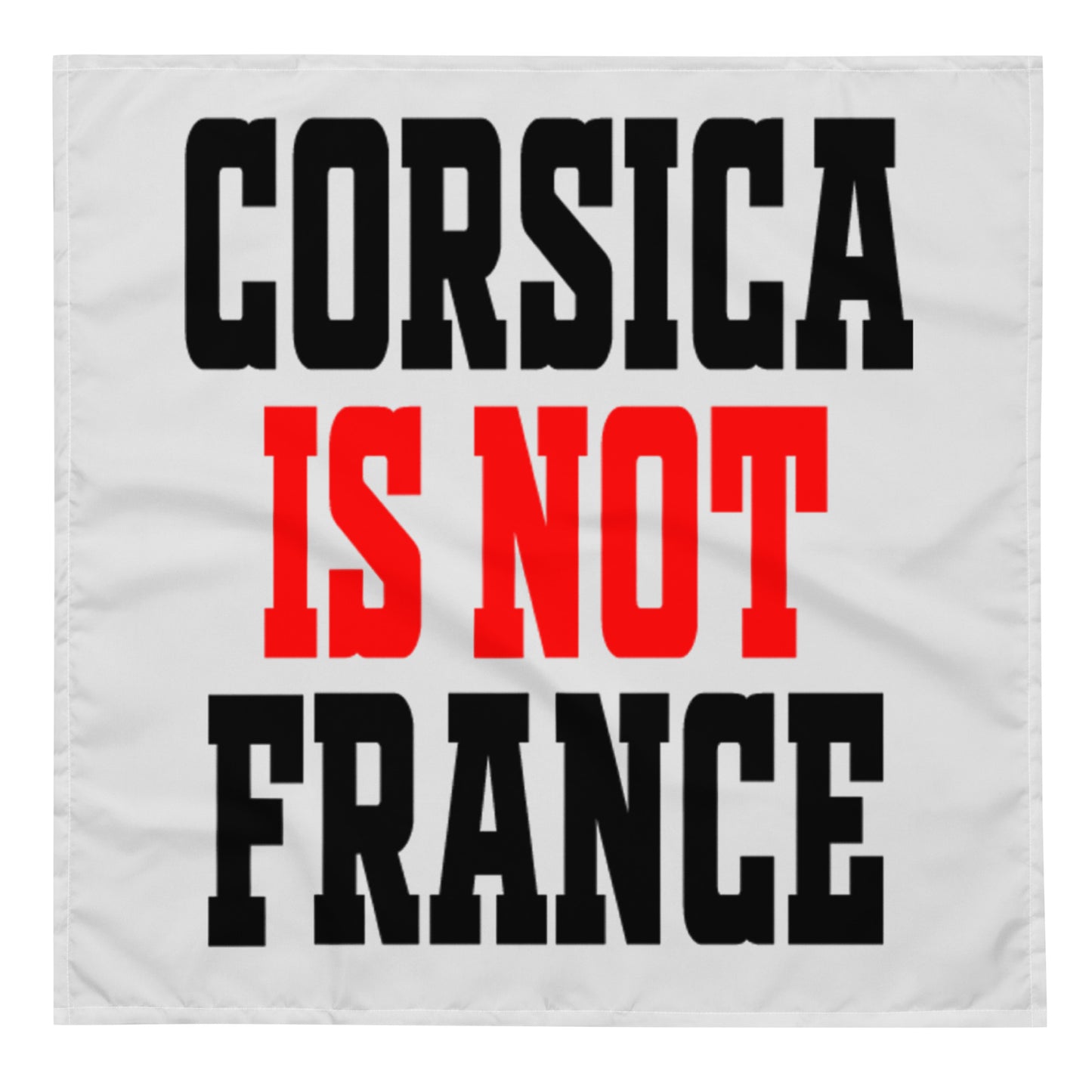 Bandana all over Corsica is not France
