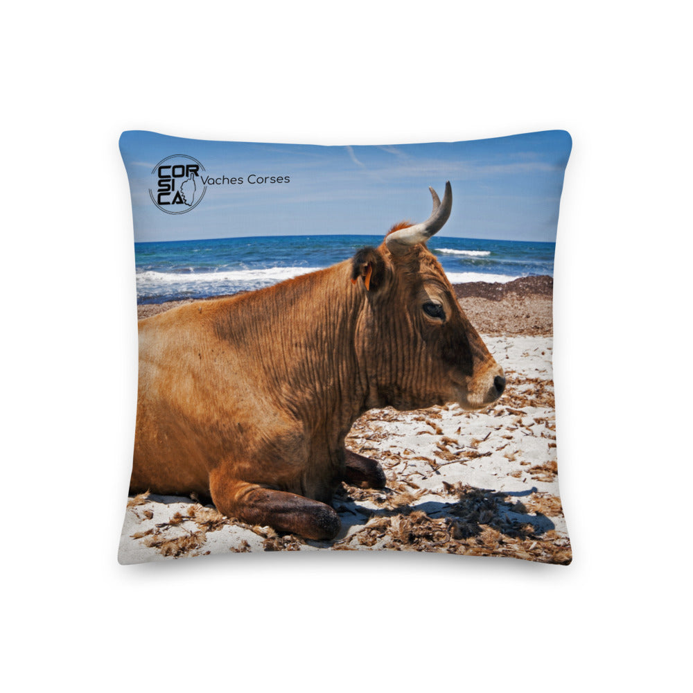 Coussin Haut de Gamme Vaches Corses