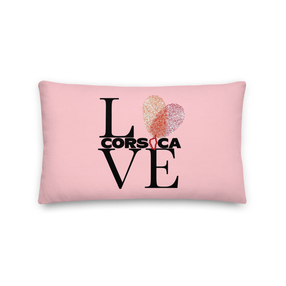 Coussin Haut de Gamme I Love Corsica