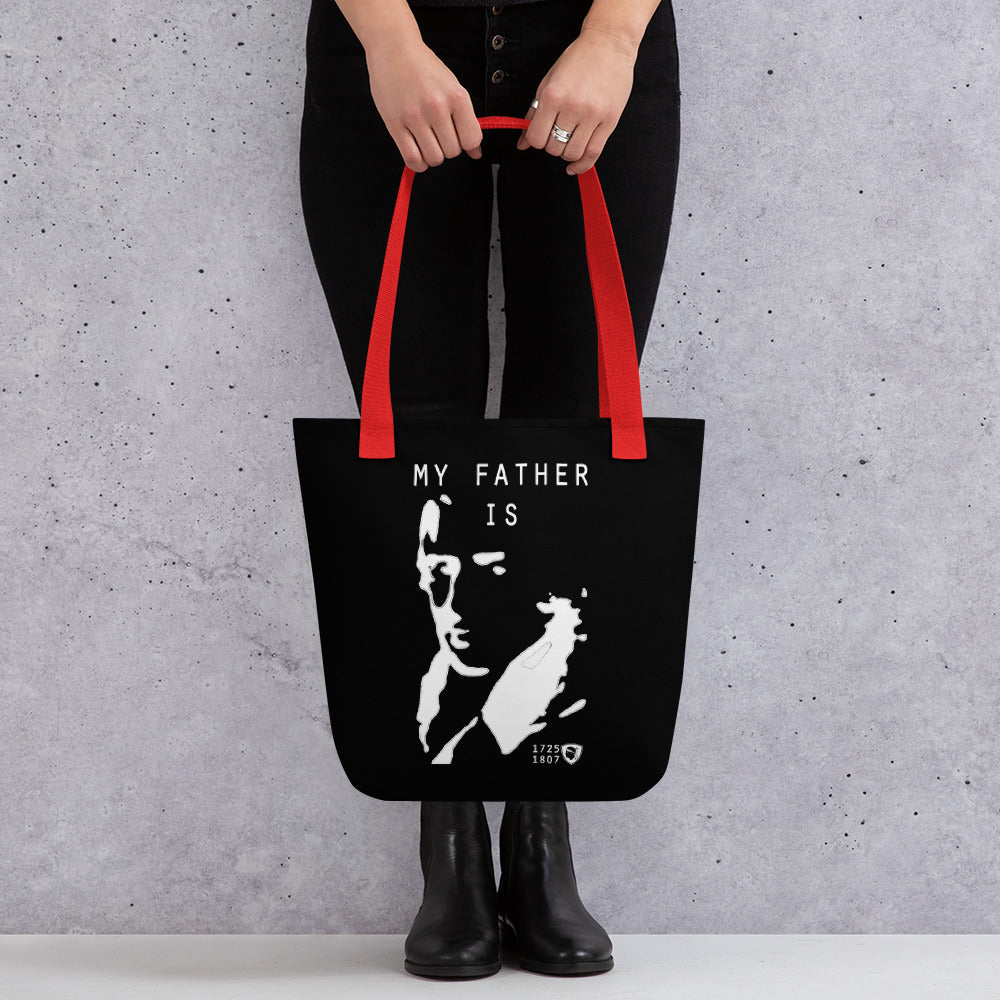Tote bag My Father is Paoli