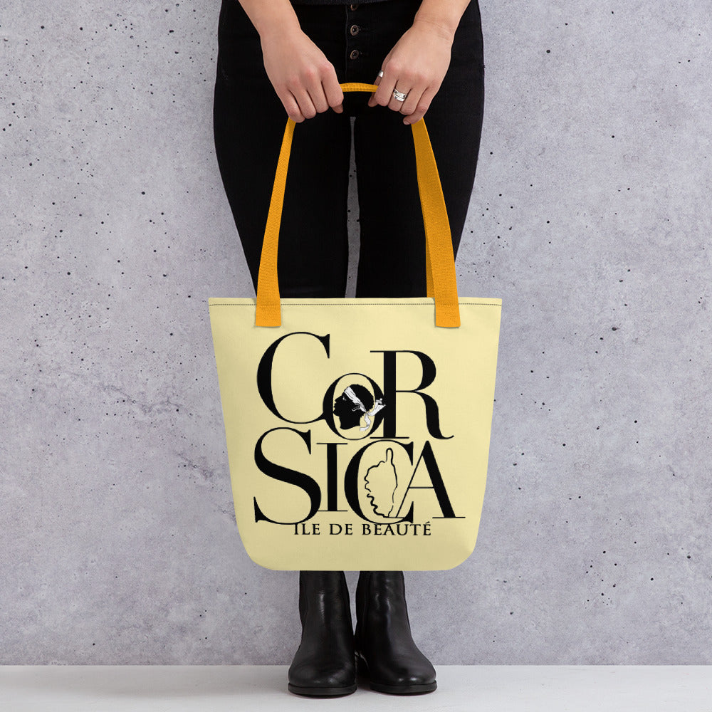 Tote bag Corsica Île de Beauté