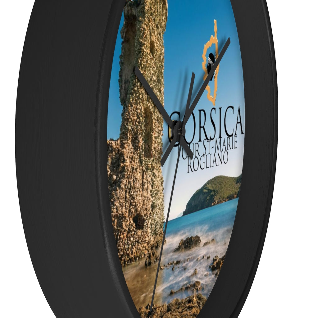 horloge Tour St-Marie Corsica - Ochju Ochju Printify Home Decor horloge Tour St-Marie Corsica