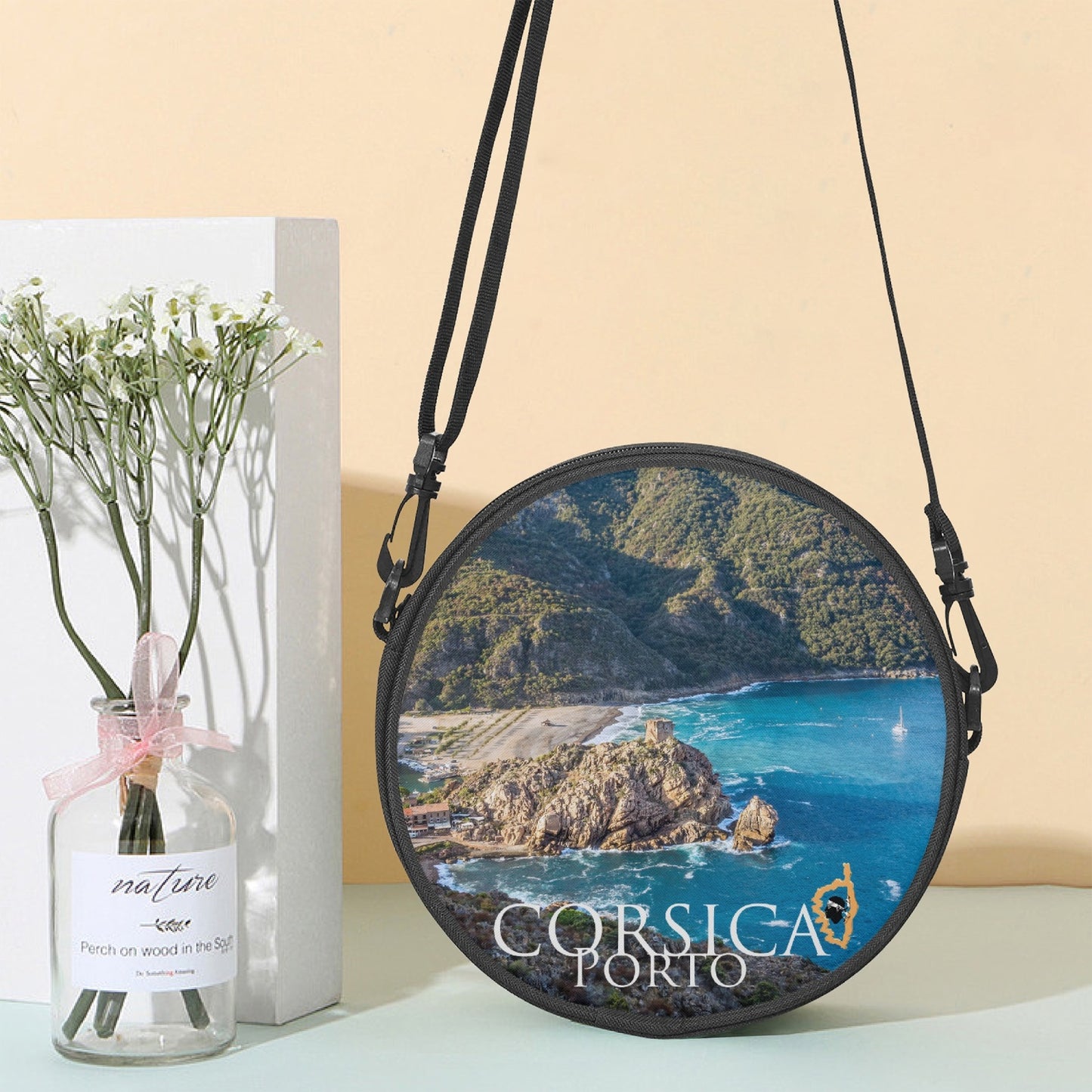 Sac cartable rond Corsica Porto