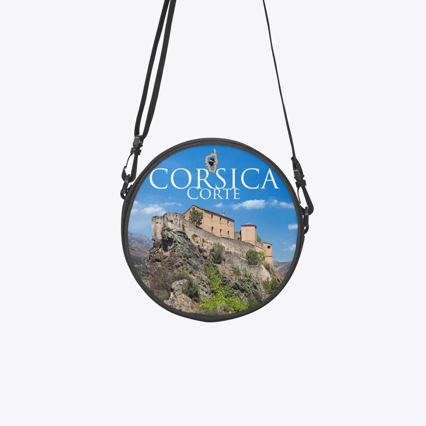 Sac cartable rond Corsica Corte