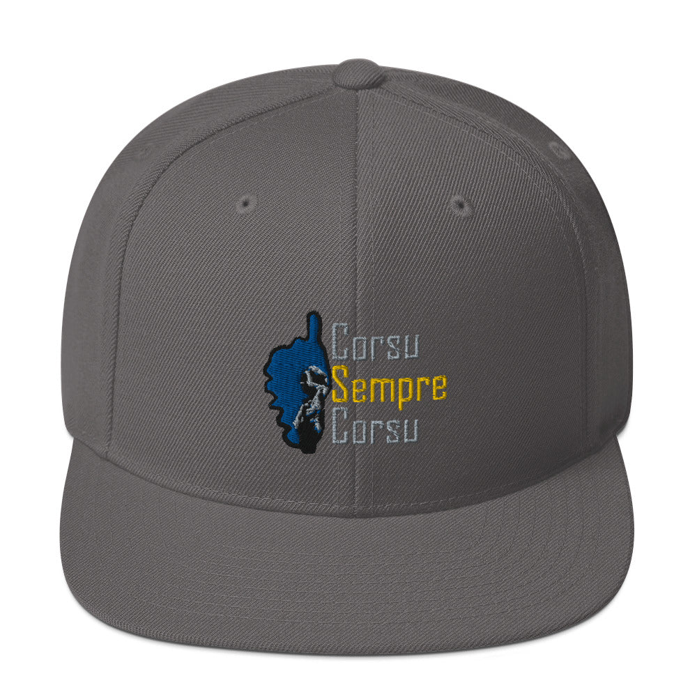 Casquette Snapback Corsu Sempre Corsu