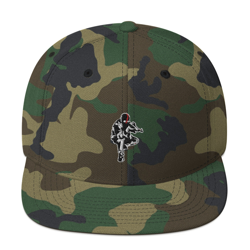 Casquette Snapback Ribellu - Ochju Ochju Camouflage Vert Ochju Casquette Snapback Ribellu