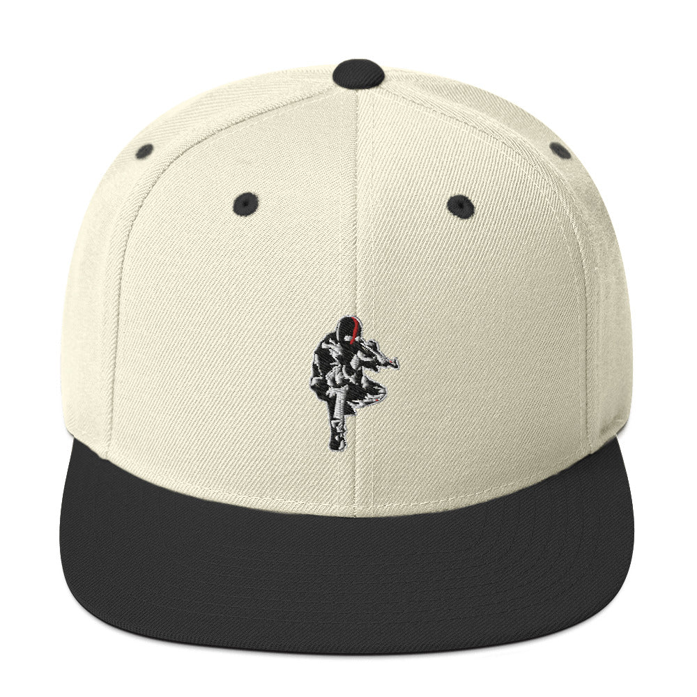 Casquette Snapback Ribellu - Ochju Ochju Beige clair / Noir Ochju Casquette Snapback Ribellu