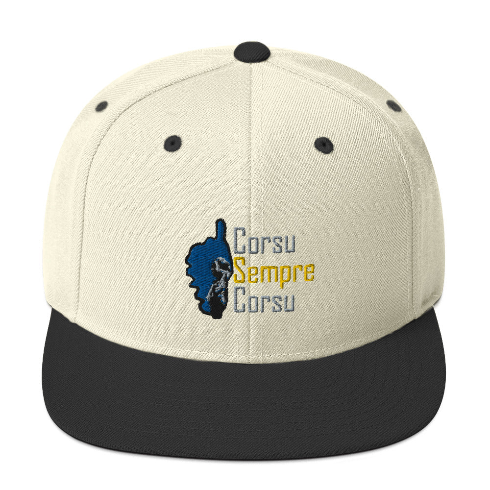 Casquette Snapback Corsu Sempre Corsu