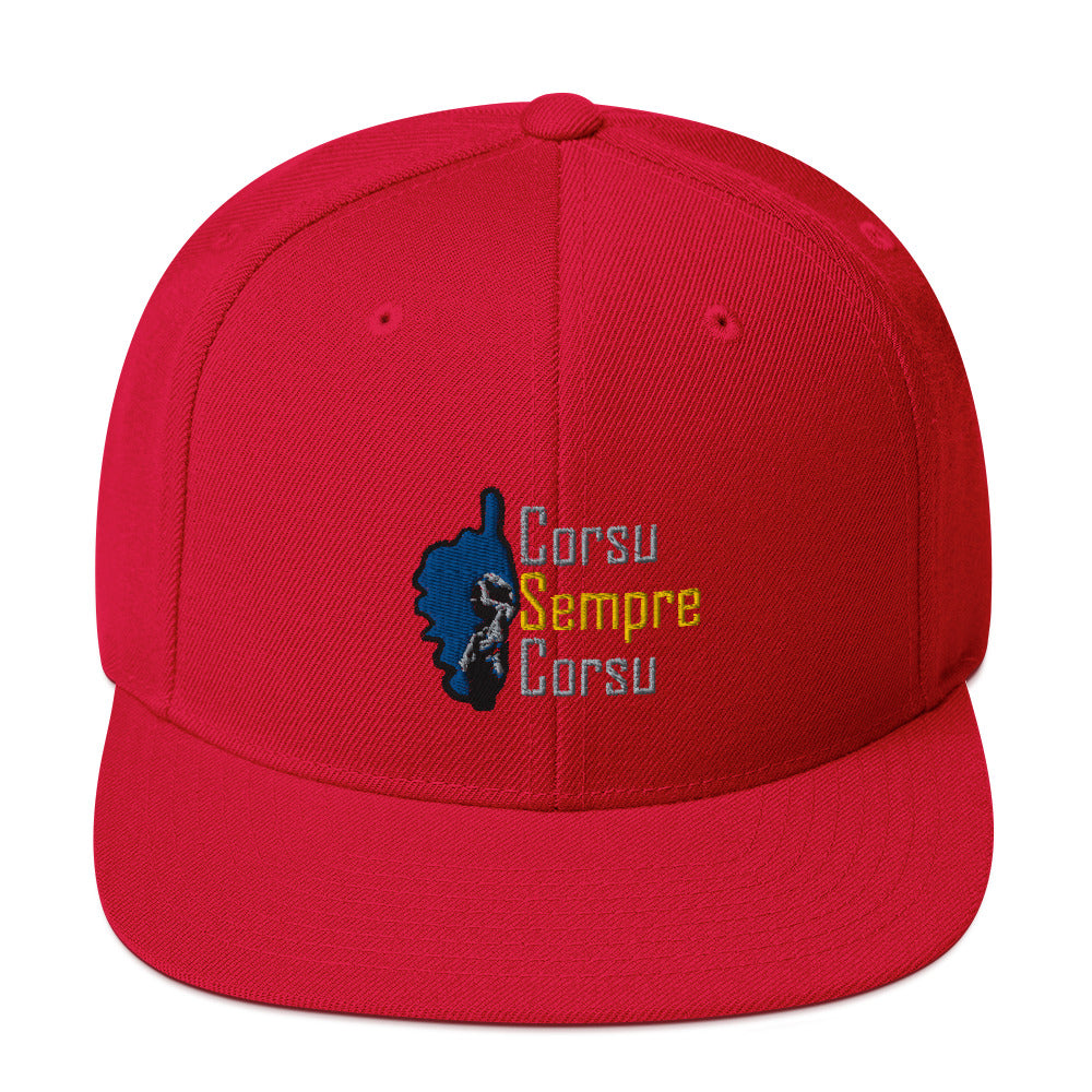 Casquette Snapback Corsu Sempre Corsu