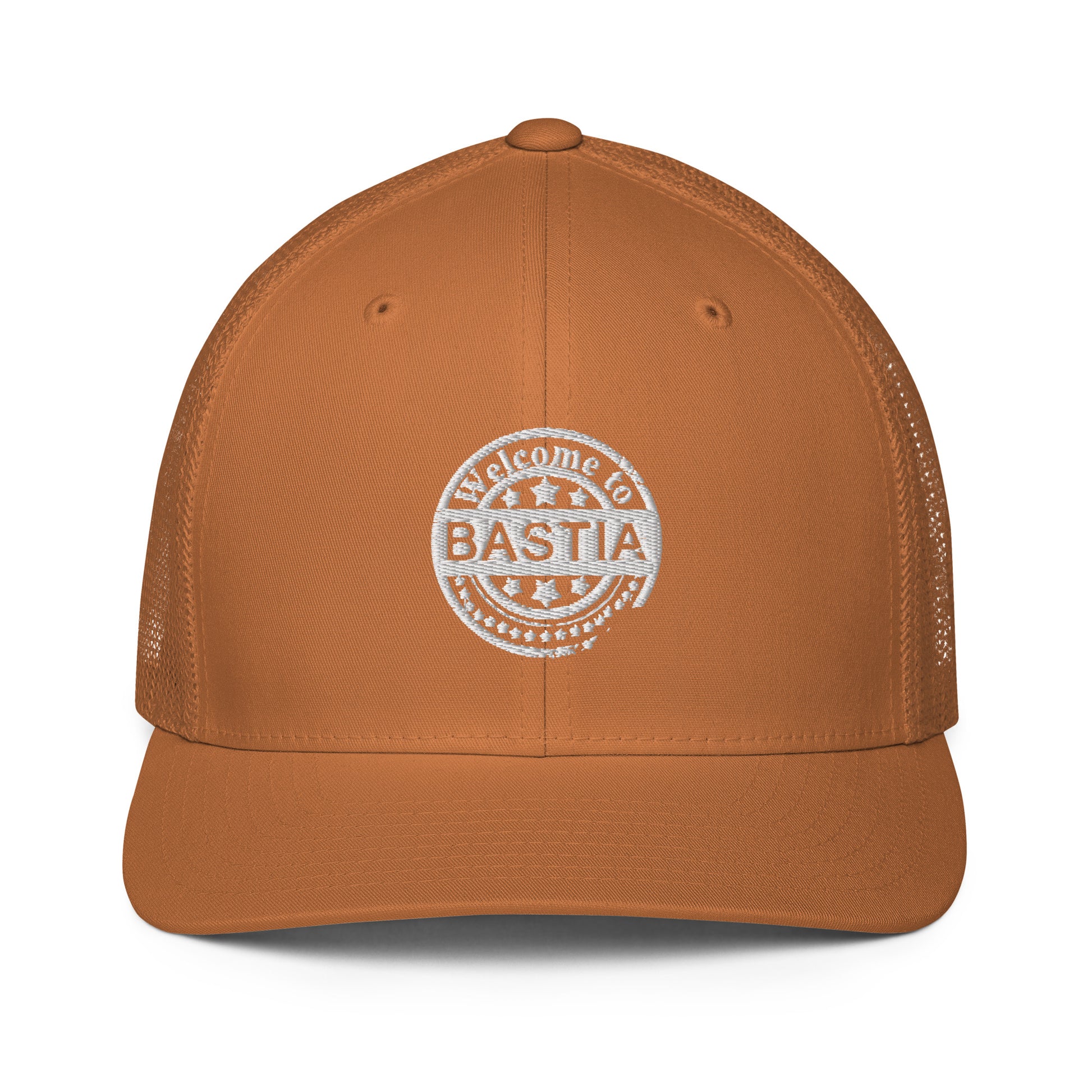 Casquette avec arrière en maille Welcome to Bastia - Ochju Ochju Caramel Ochju Casquette avec arrière en maille Welcome to Bastia