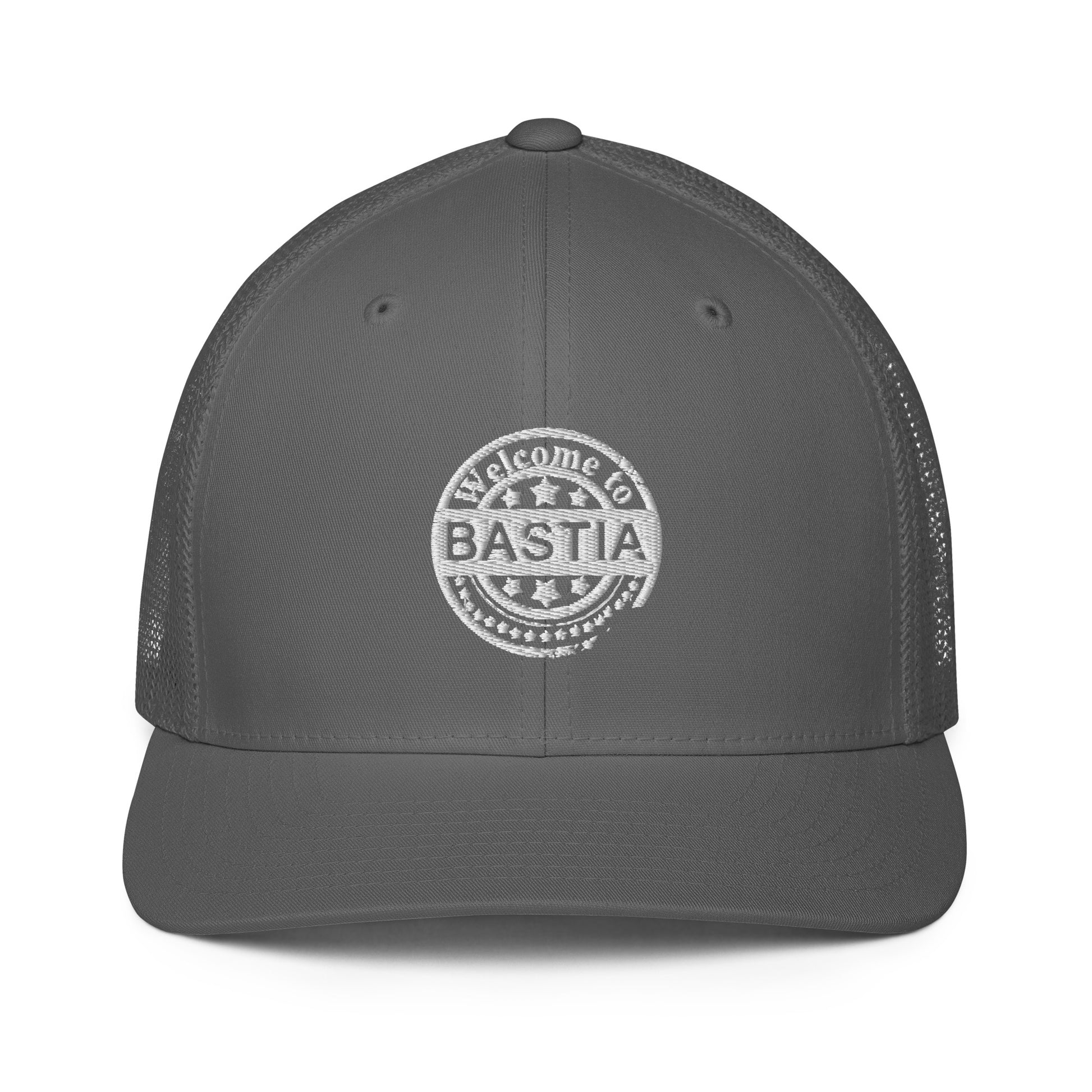 Casquette avec arrière en maille Welcome to Bastia - Ochju Ochju Anthracite Ochju Casquette avec arrière en maille Welcome to Bastia