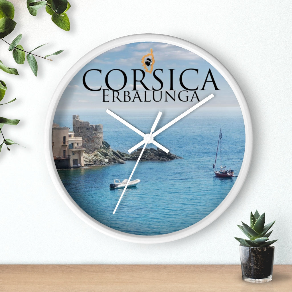 horloge Corsica Erbalunga - Ochju Ochju Printify Home Decor horloge Corsica Erbalunga