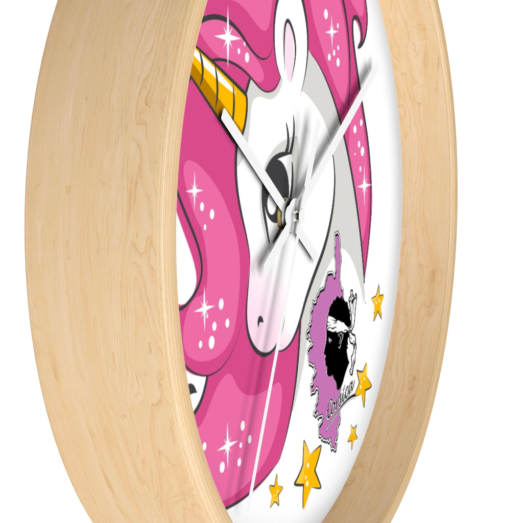 horloge murale Licorne Corse - Ochju Ochju Printify Home Decor horloge murale Licorne Corse