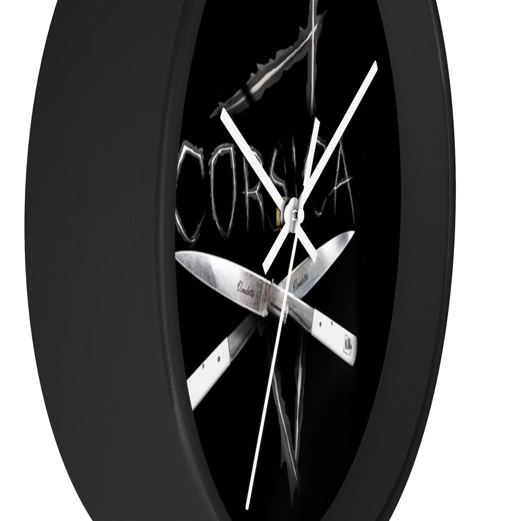 horloge Vendetta Corsa - Ochju Ochju Printify Home Decor horloge Vendetta Corsa