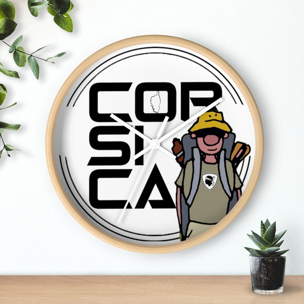 horloge murale U Pinzutu Corsica - Ochju Ochju Printify Home Decor horloge murale U Pinzutu Corsica