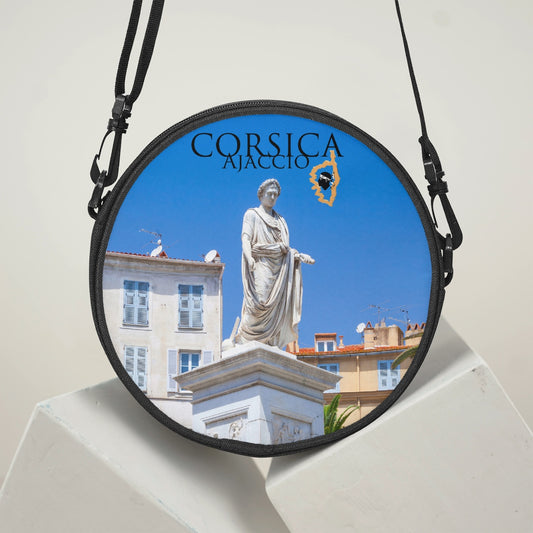 Sac cartable rond Corsica Ajaccio