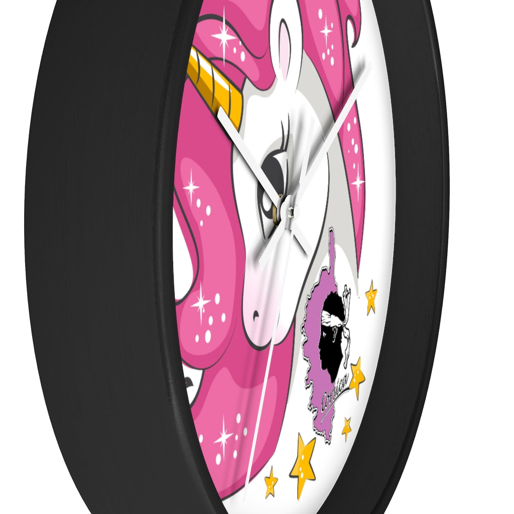 horloge murale Licorne Corse - Ochju Ochju Printify Home Decor horloge murale Licorne Corse