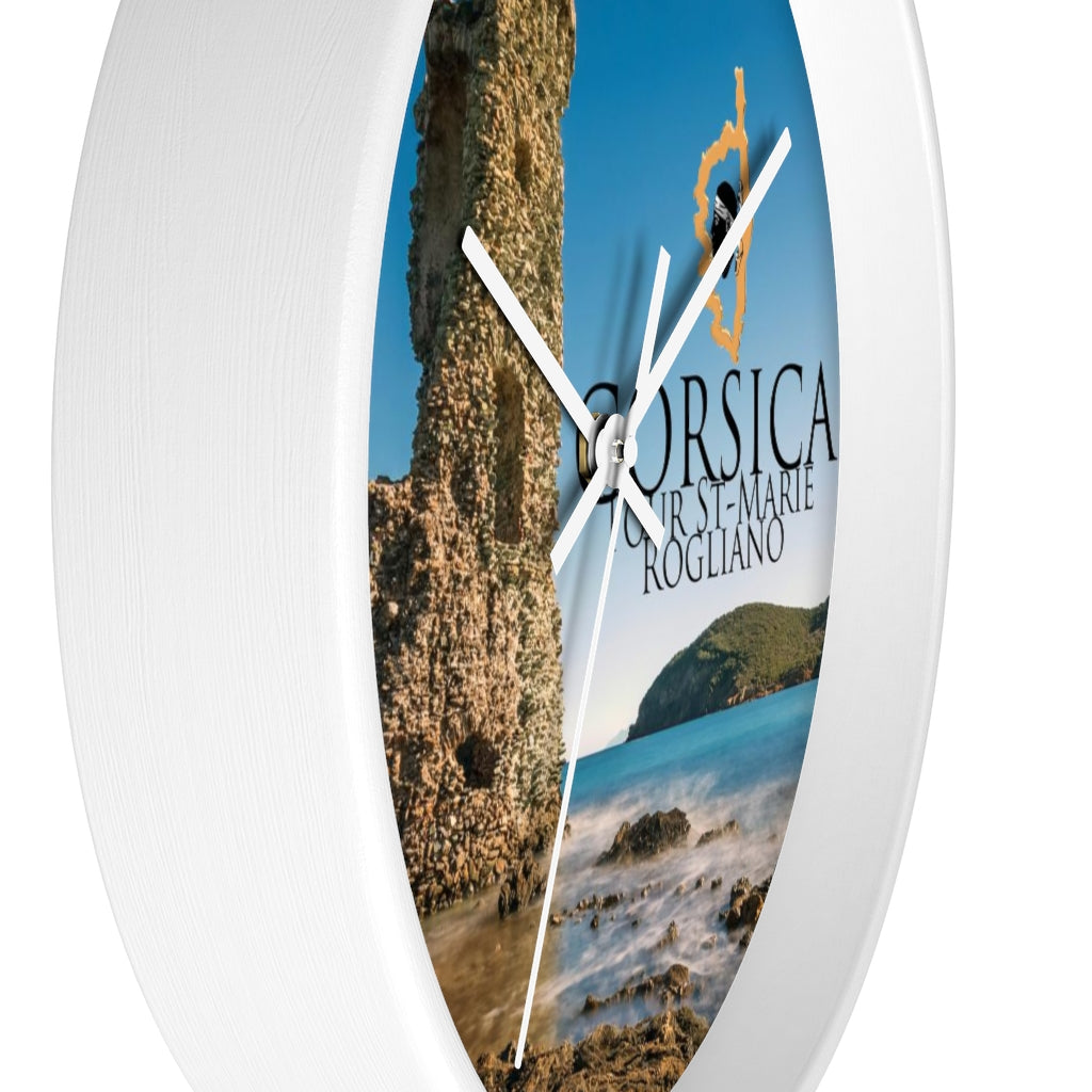 horloge Tour St-Marie Corsica - Ochju Ochju Printify Home Decor horloge Tour St-Marie Corsica