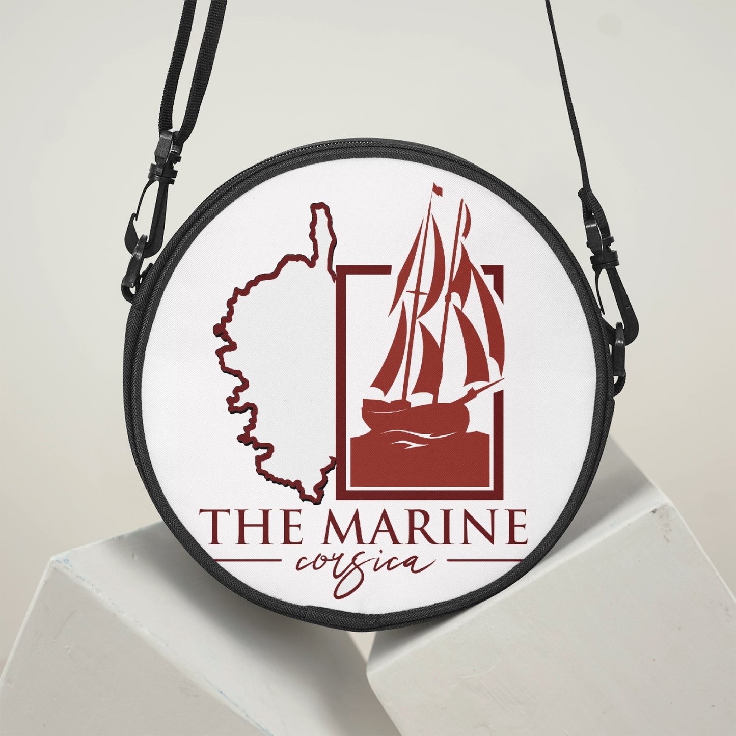 Sac cartable rond The Marine Corsica