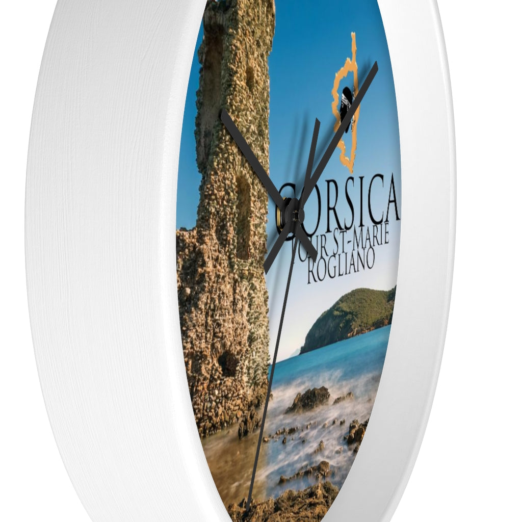 horloge Tour St-Marie Corsica - Ochju Ochju Printify Home Decor horloge Tour St-Marie Corsica