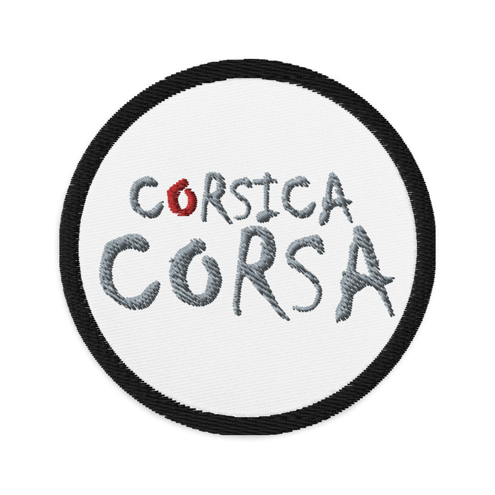 Patchs brodés Corsica Corsa - Ochju Ochju Ochju Patchs brodés Corsica Corsa