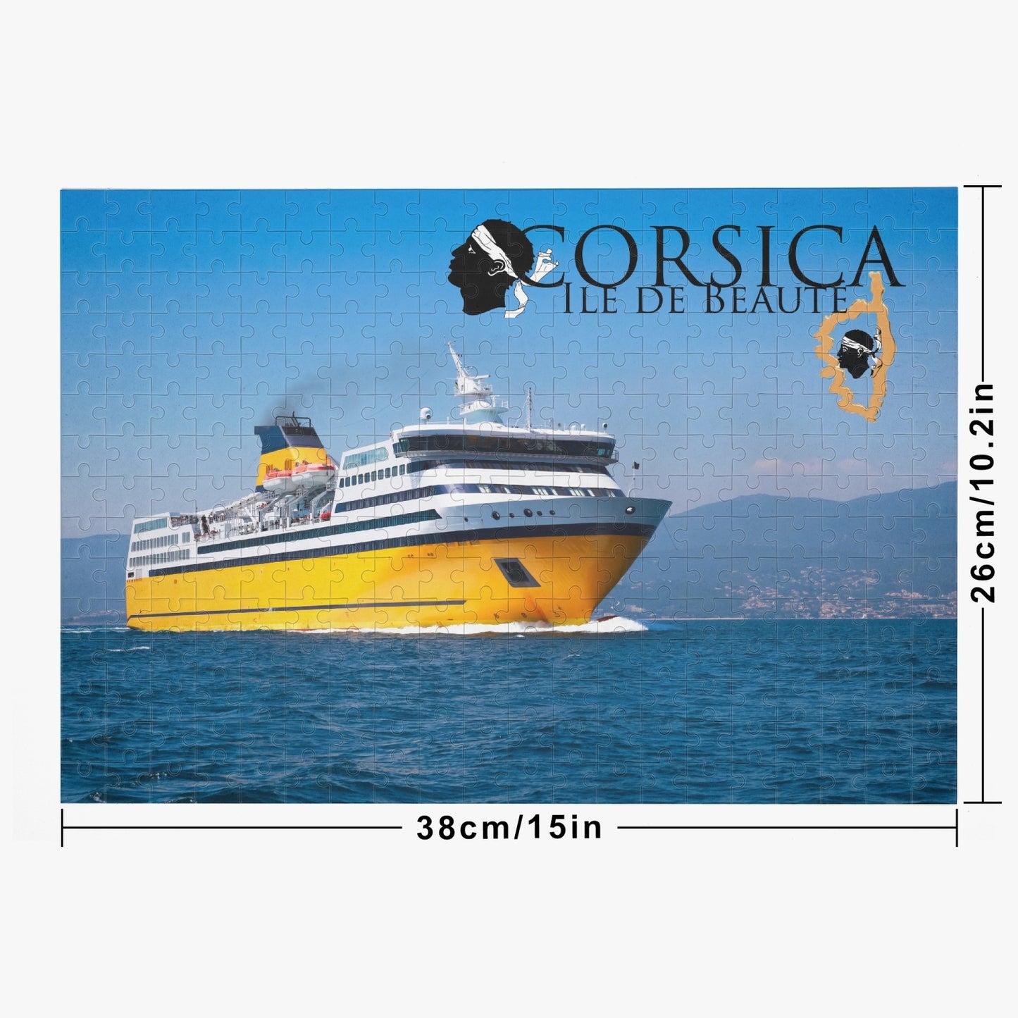 Puzzle (300 pièces) ferry Corse