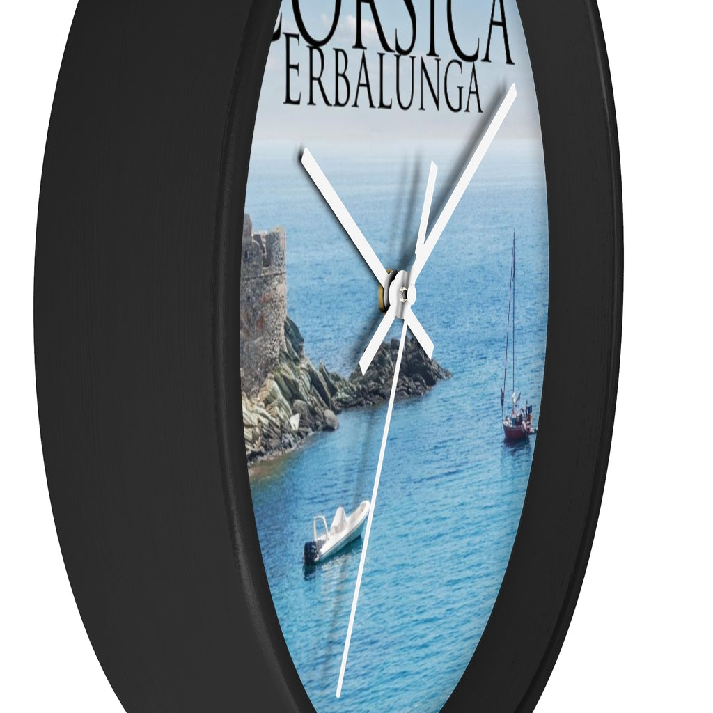 horloge Corsica Erbalunga - Ochju Ochju Printify Home Decor horloge Corsica Erbalunga