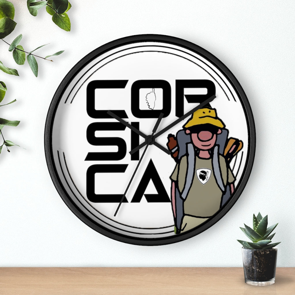 horloge murale U Pinzutu Corsica - Ochju Ochju Printify Home Decor horloge murale U Pinzutu Corsica