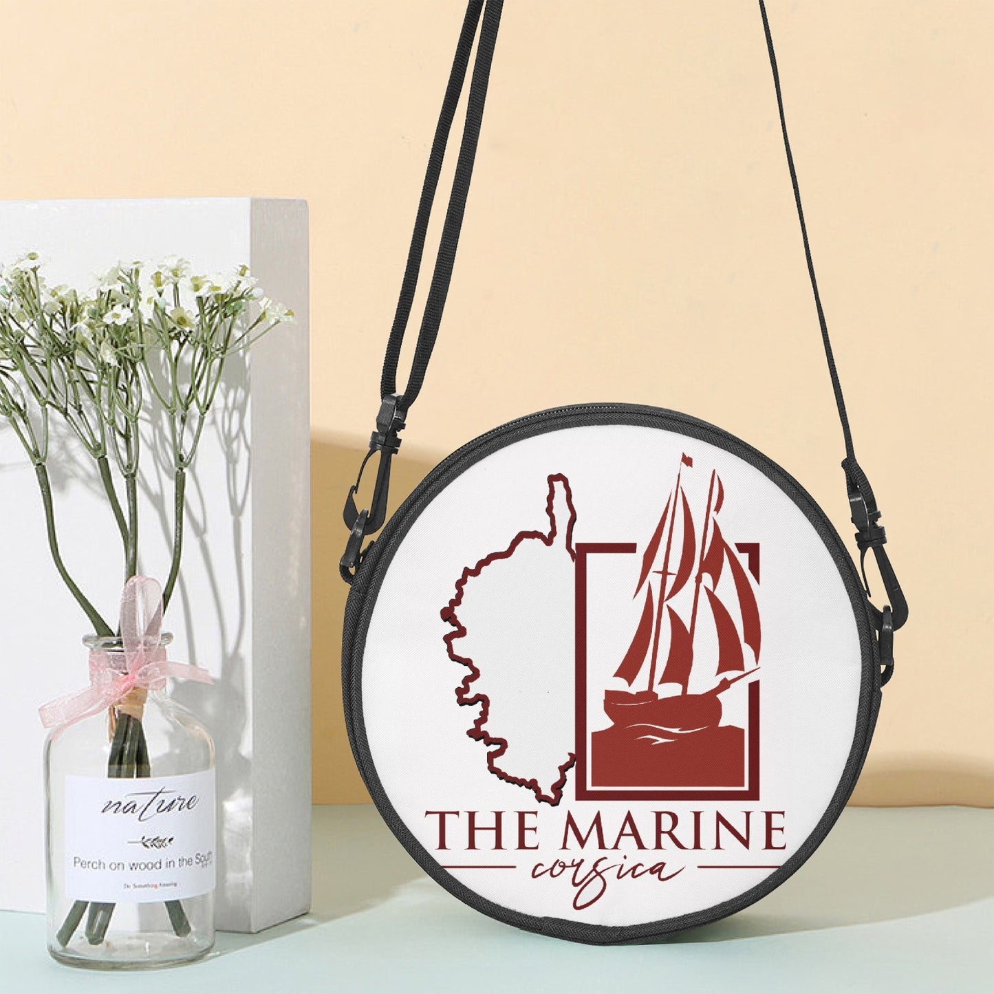 Sac cartable rond The Marine Corsica