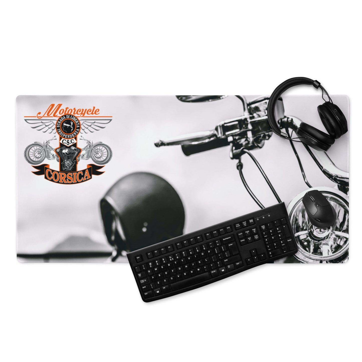 Tapis de souris gaming Motorcycle Corsica