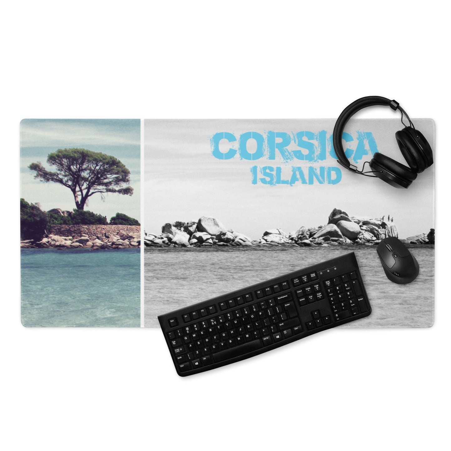 Tapis de souris gaming Corsica Island