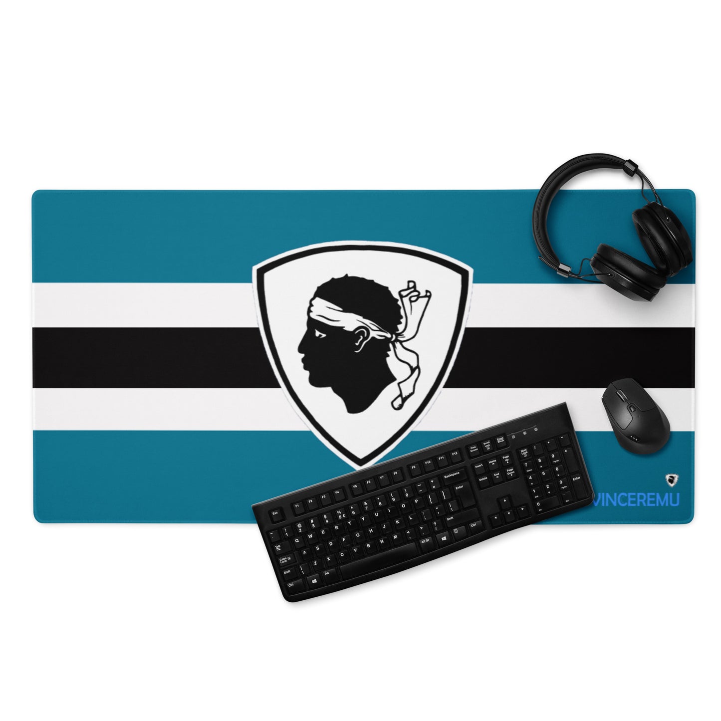 Tapis de souris gaming Blason Tête de Maure